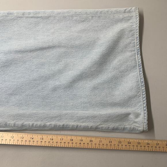 Agolde Women Nolan Jeans 30 Blue Denim High Waist Light Wash Wide Leg 26 - Picture 9 of 13